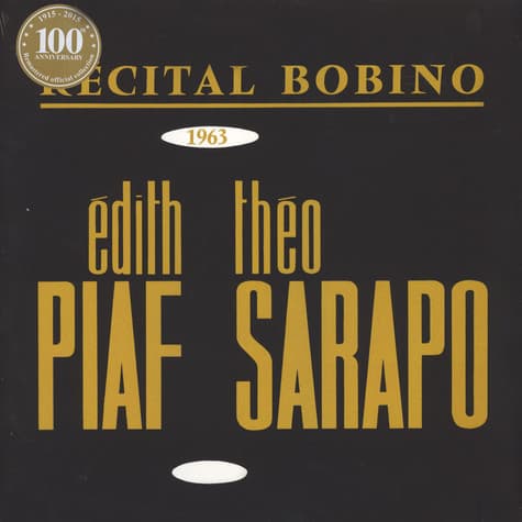 PIAF,EDITH – PIAF,EDITH – BOBINO 1963 PIAF ET SARAPO