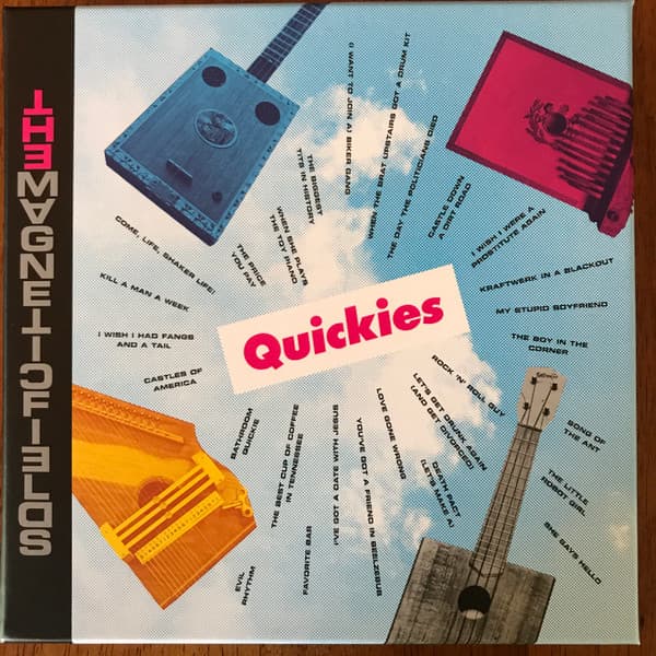 MAGNETIC FIELDS – MAGNETIC FIELDS – QUICKIES (42 GR 7" EP LP-LTD.)