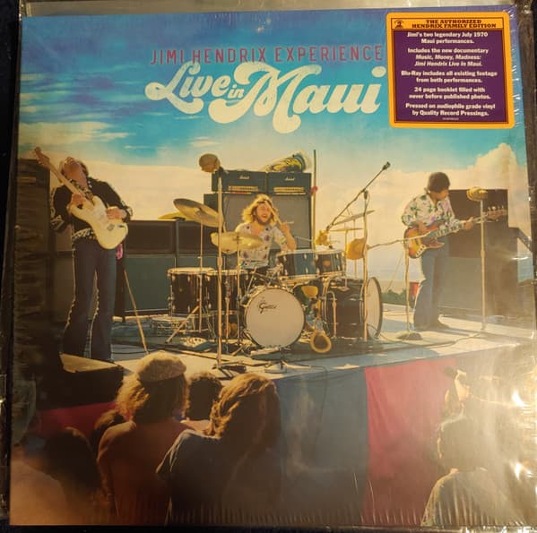 JIMI HENDRIX EXPERIENCE – JIMI HENDRIX EXPERIENCE – LIVE IN MAUI