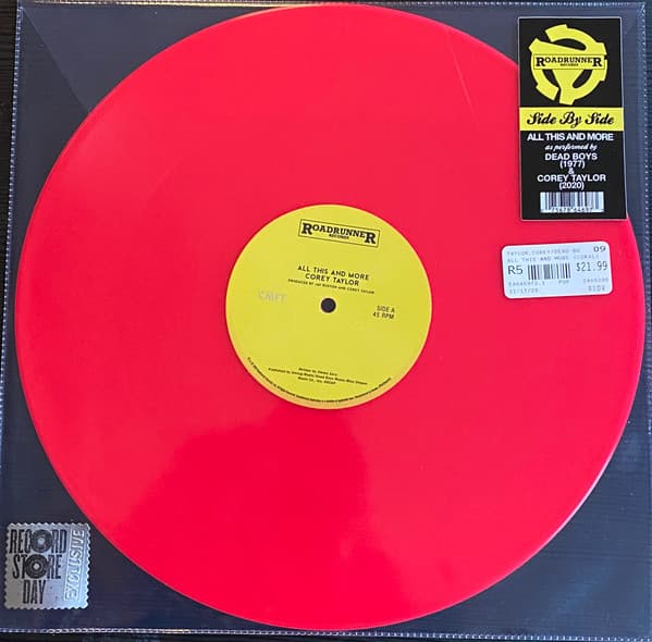 TAYLOR,COREY – TAYLOR,COREY – ALL THIS AD ORE (140 GR 12" COLOUR-LTD.)