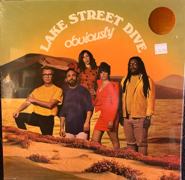 LAKE STREET DIVE – LAKE STREET DIVE – OBVIOUSLY (140 GR 12" WHITE-LTD. INDIE)