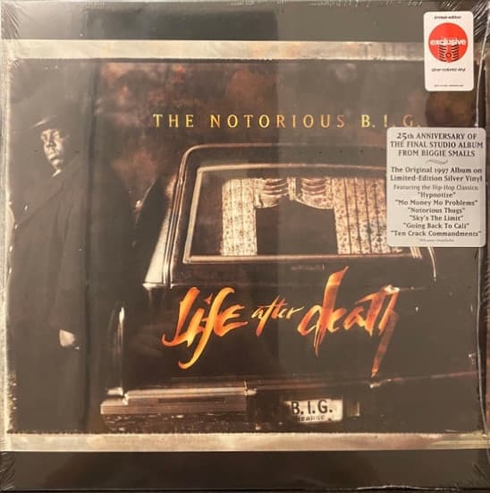 NOTORIOUS B.I.G.,THE – NOTORIOUS B.I.G.,THE – LIFE AFTER DEATH (140 GR 12" SILVER-LTD.)