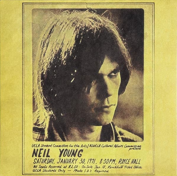 YOUNG,NEIL – YOUNG,NEIL – ROYCE HALL 1971 (140 GR 12")