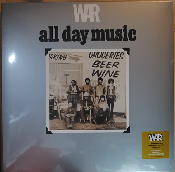 WAR – WAR – ALL DAY MUSIC (140 GR 12")