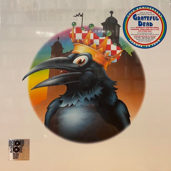 GRATEFUL DEAD – GRATEFUL DEAD – WEMBLEY EMPIRE POOL 1972 (180 GR 12"-LTD.)