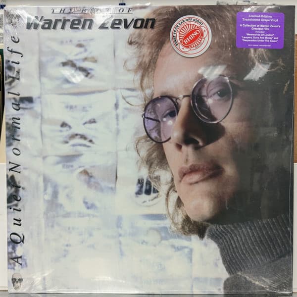 ZEVON,WARREN – ZEVON,WARREN – A QUIET NORMAL LIFE (140 GR 12" COLOUR-LTD.)