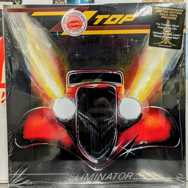 ZZ TOP – ZZ TOP – ELIMINATOR (140 GR 12" GOLD-LTD.)