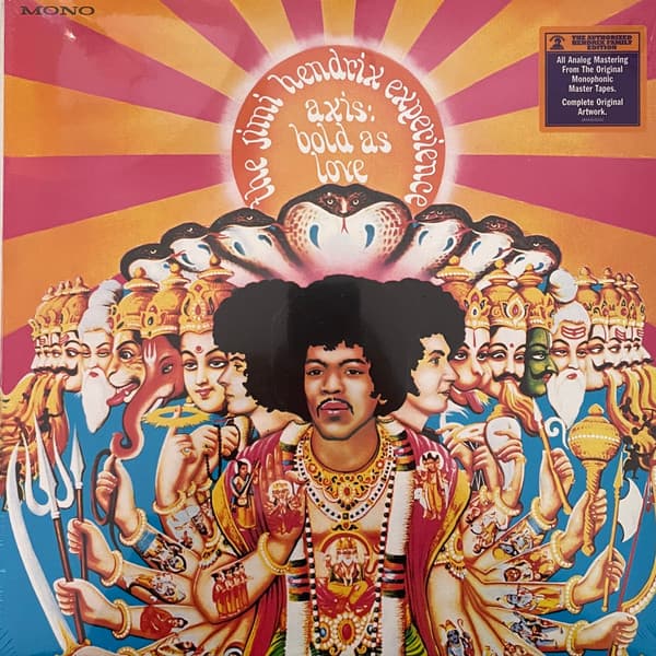 HENDRIX, JIMI, THE EXP... – HENDRIX, JIMI, THE EXP... – AXIS: BOLD AS LOVE