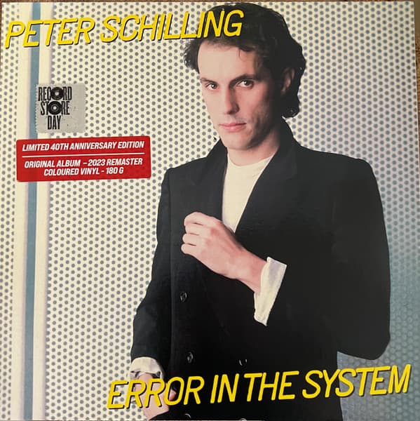 SCHILLING,PETER – SCHILLING,PETER – ERROR IN THE SYSTEM (180 GR 12"-YELLOW-LTD.)