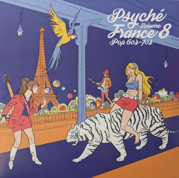 VARIOUS – VARIOUS – PSYCHÉ FRANCE 8 (140 GR 12"-LTD.)