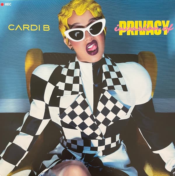 CARDI B – CARDI B – INVASION OF PRIVACY (140 GR 12" CLEAR-LTD.)