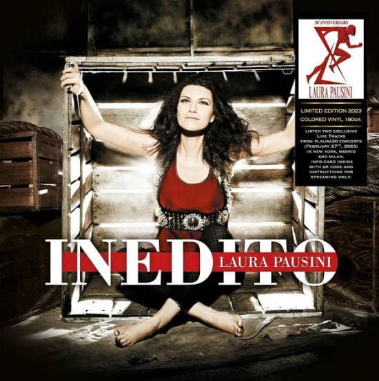 PAUSINI,LAURA – PAUSINI,LAURA – INEDITO (140 GR 12" RED-LTD.)