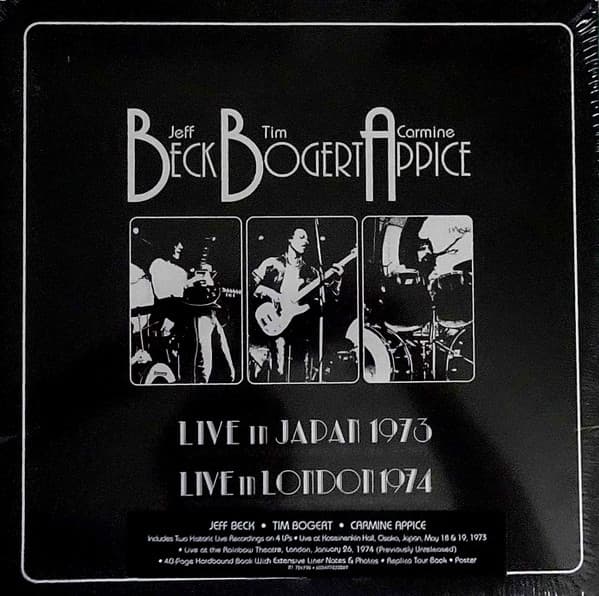BECK & BOGERT & APPICE – BECK & BOGERT & APPICE – LIVE 1973-74. (180 GR 12"-LTD.)