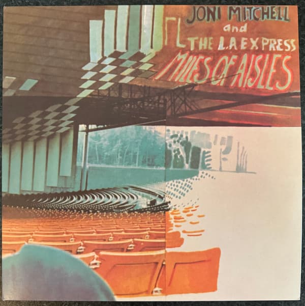 MITCHELL,JONI – MITCHELL,JONI – MILES OF AISLES (140 GR 12" COLOUR-RETAILER-LTD.)