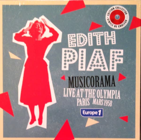PIAF,EDITH – PIAF,EDITH – CONCERT MUSICORAMA (100 G 10' COLOUR-LTD.)