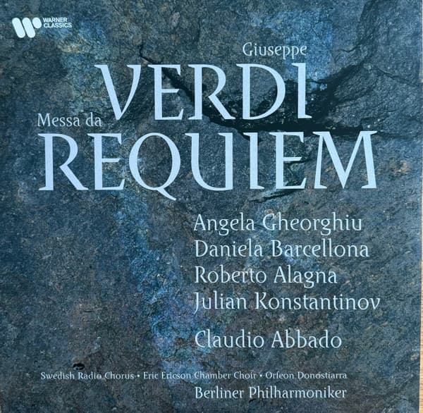 VERDI: REQUIEM (140 GR 12") – VERDI: REQUIEM (140 GR 12") – ABBADO, GHEORGHIU, ALAGNA