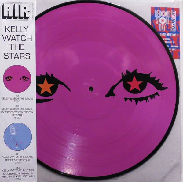 AIR – AIR – KELLY WATCH THE STARS (140 GR 12" PIC DISC LTD)