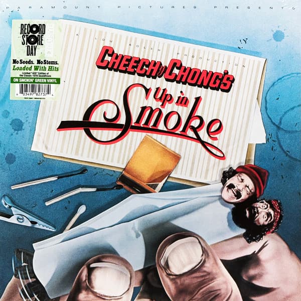 CHEECH & CHONG – CHEECH & CHONG – UP IN SMOKE (140 GR 12" GREEN-LTD.)