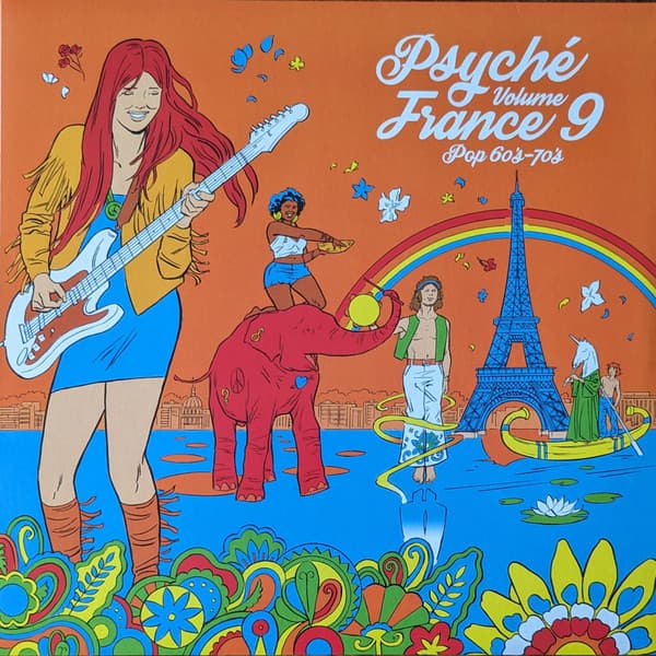 V/A – V/A – PSYCHÉ FRANCE, VOL. 9 (140 GR 12" LTD)