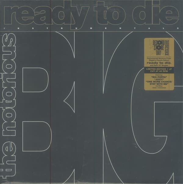 NOTORIOUS B.I.G.,THE – NOTORIOUS B.I.G.,THE – READY TO DIE: THE INSTRUMENTALS (140 GR 12" LTD)