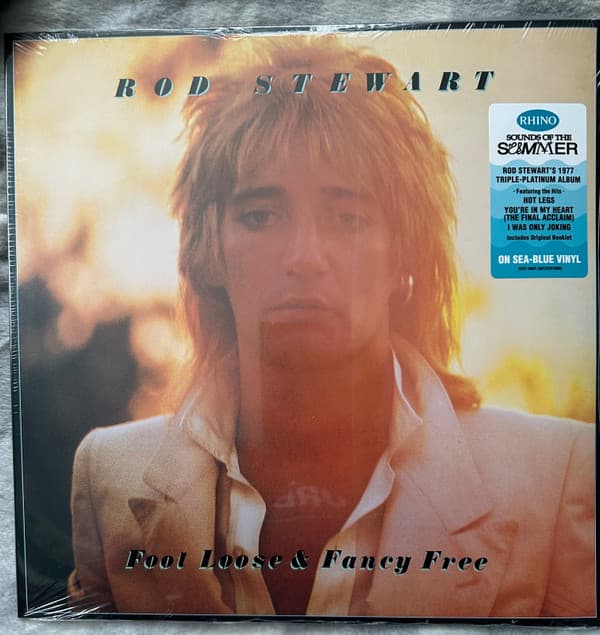 STEWART,ROD – STEWART,ROD – FOOT LOOSE...(140 GR 12" BLUE BRICKS & MORTAR-LTD)