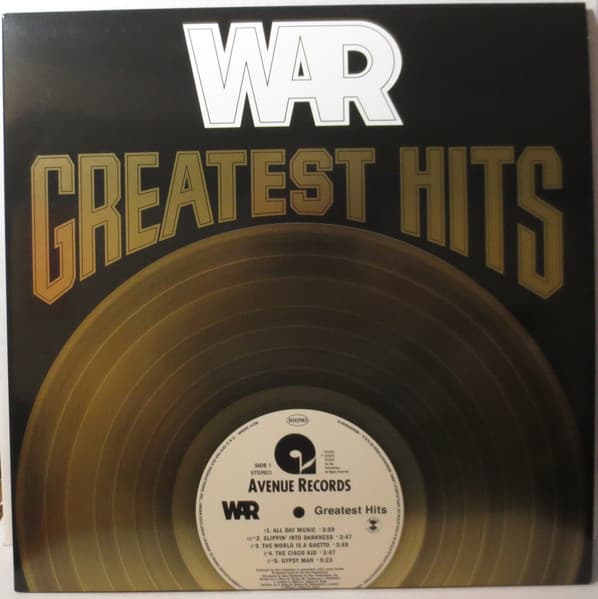 WAR – WAR – GREATEST HITS (140 GR 12" BLUE BRICKS&MORTAR-LTD.)