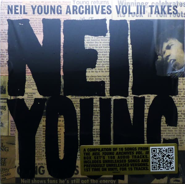 YOUNG,NEIL – YOUNG,NEIL – NEIL YOUNG ARCHIVES VOL. III TAKES (140 GR 12")