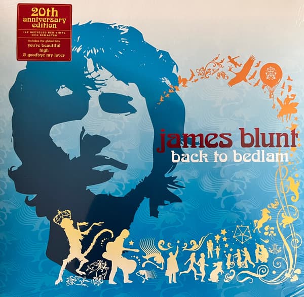 BLUNT,JAMES – BLUNT,JAMES – BACK TO BEDLAM 20TH (140 GR 12" RED-LTD.)