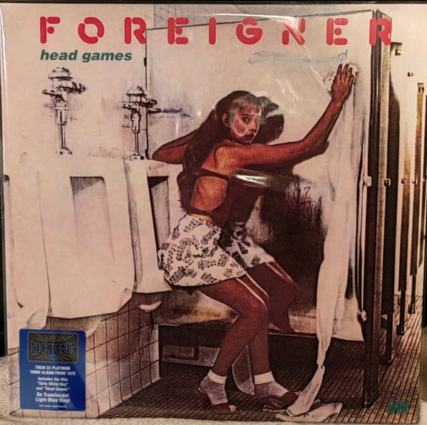 FOREIGNER – FOREIGNER – HEAD GAMES (140 GR 12" BLUE-LTD.)