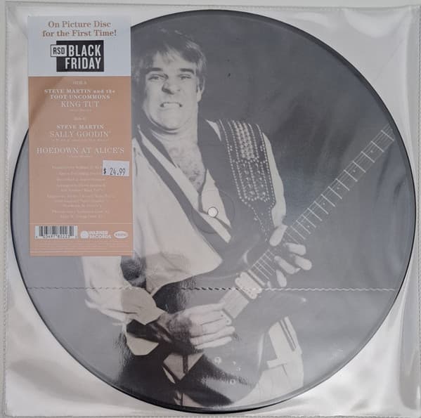 MARTIN,STEVE / THE TOOT UNCOMMONS – MARTIN,STEVE / THE TOOT UNCOMMONS – KING TUT (140 GR 12" PICTURE DISC-LTD.)