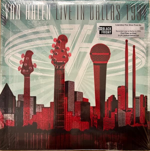 VAN HALEN – VAN HALEN – COWBOYS (LIVE IN DALLAS '91) (140 GR 12" RED-LTD.)