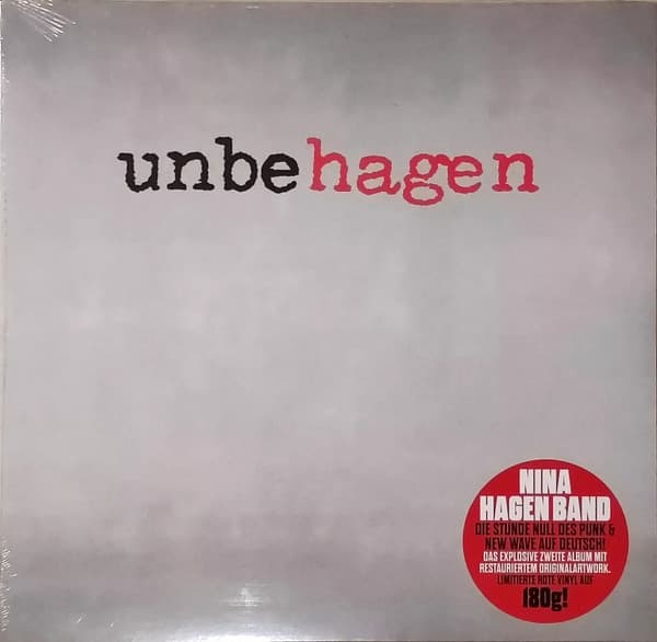 NINA HAGEN BAND – NINA HAGEN BAND – UNBEHAGEN