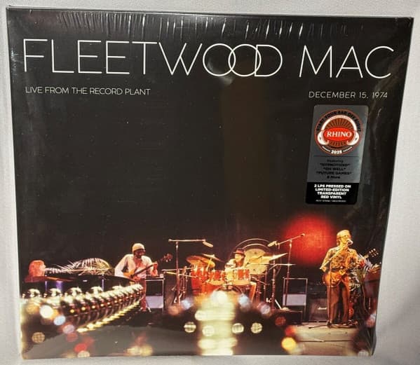 FLEETWOOD MAC – FLEETWOOD MAC – LIVE AT THE RECORD PLANT 74 (140 GR 12" CLRD-LTD.)