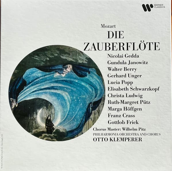 MOZART: A VARÁZSFUVOLA (140 GR 12") – MOZART: A VARÁZSFUVOLA (140 GR 12") – KLEMPERER, JANOWITZ, GEDDA, BERRY, POPP, FRICK
