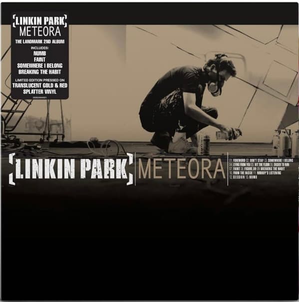 LINKIN PARK – LINKIN PARK – METEORA (140 GR 12" CLEAR/RED/GOLD-LTD.)
