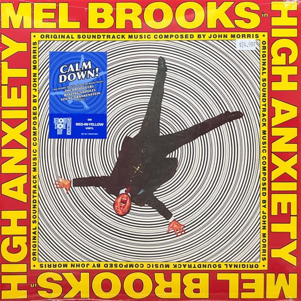 MORRIS,JOHN – MORRIS,JOHN – HIGH ANXIETY - OST (180 GR 12" RED & YELLOW-LTD.)
