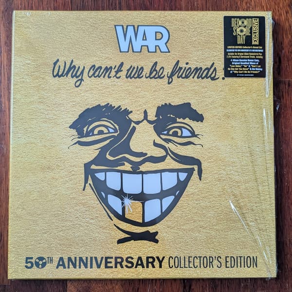 WAR – WAR – WHY CAN'T WE BE FRIENDS (140 GR 12" -LTD.)