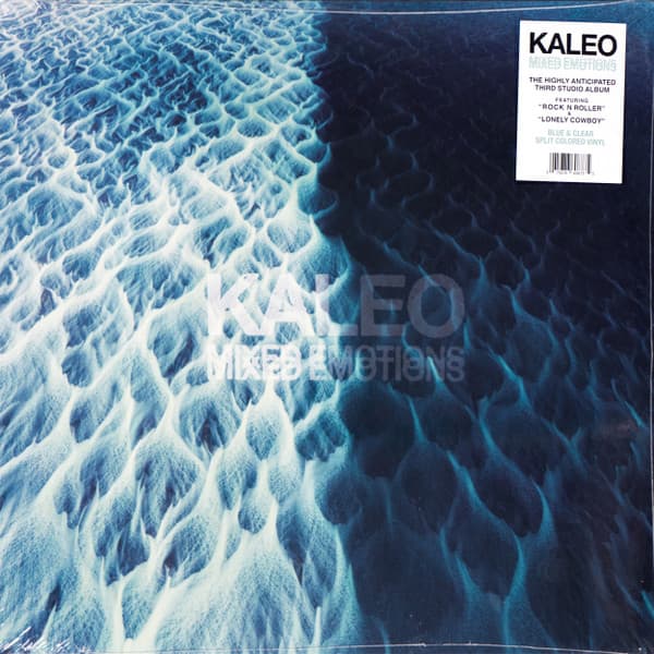 KALEO – KALEO – MIXED EMOTIONS (180 GR 12" BLACK & BLUE-LTD.)