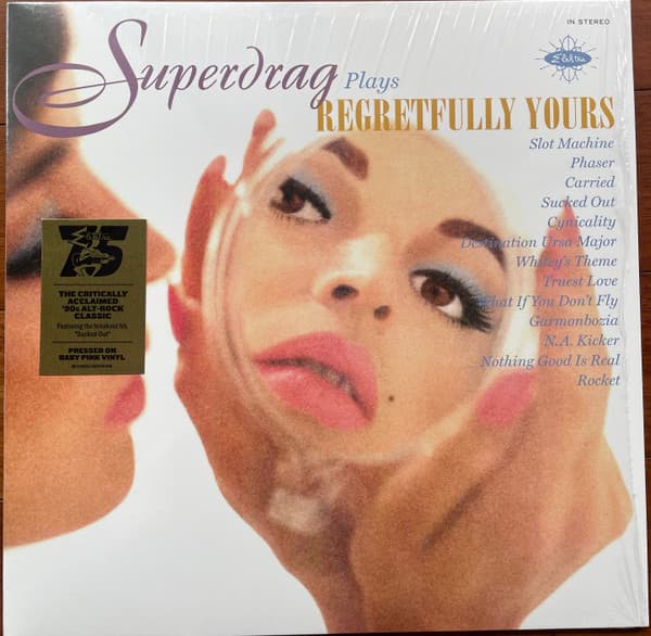 SUPERDRAG – SUPERDRAG – REGRETFULLY YOURS (140 GR 12" PINK-LTD.)