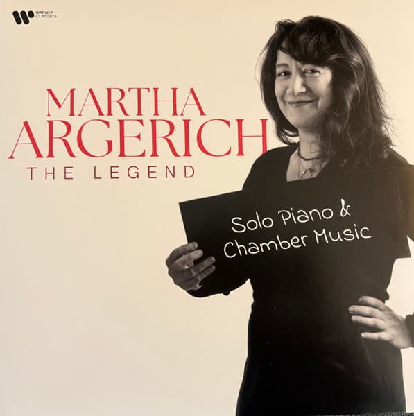 THE LEGEND - SZÓLÓ- ÉS KAMARA ZONGORAMŰVEK – THE LEGEND - SZÓLÓ- ÉS KAMARA ZONGORAMŰVEK – MARTHA ARGERICH