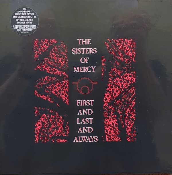 SISTERS OF MERCY,THE – SISTERS OF MERCY,THE – FIRST AND LAST AND.. (140 GR 12" BLACK & RED-LTD.)