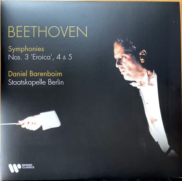 BEETHOVEN: SZIMFÓNIÁK NO.3, 4, 5 – BEETHOVEN: SZIMFÓNIÁK NO.3, 4, 5 – DANIEL BARENBOIM