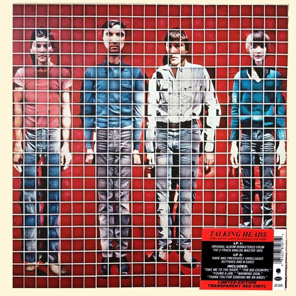 TALKING HEADS – TALKING HEADS – MORE SONGS ABOUT...(140 GR 12" RED RET.EXCL-LTD.)