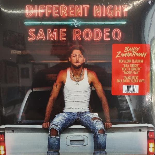 ZIMMERMAN,BAILEY – ZIMMERMAN,BAILEY – DIFFERENT NIGHT, SAME RODEO (140 GR 12")