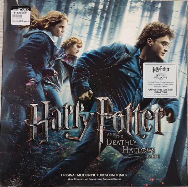 DESPLAT,ALEXANDRE – DESPLAT,ALEXANDRE – DEATHLY HALLOWS PT 1 (140 GR 12" CLEAR INDIE-LTD.)
