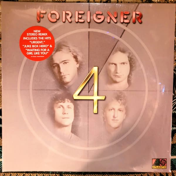 FOREIGNER – FOREIGNER – 4 (140 GR 12")