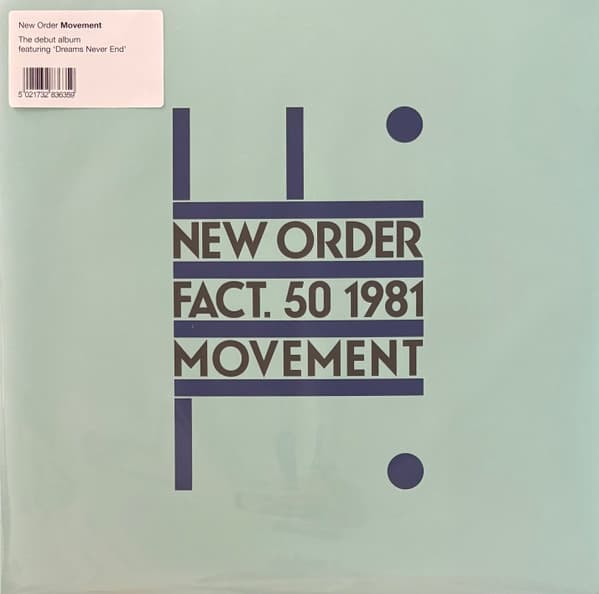 NEW ORDER – NEW ORDER – MOVEMENT (140 GR 12" )