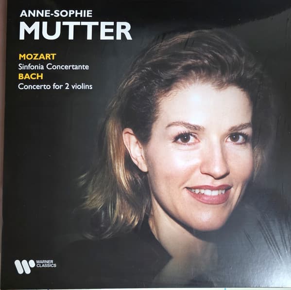 MOZART: SINFONIA CONC./BACH:VERS. 2 HEGEDŰRE – MOZART: SINFONIA CONC./BACH:VERS. 2 HEGEDŰRE – ANNE-SOPHIE MUTTER