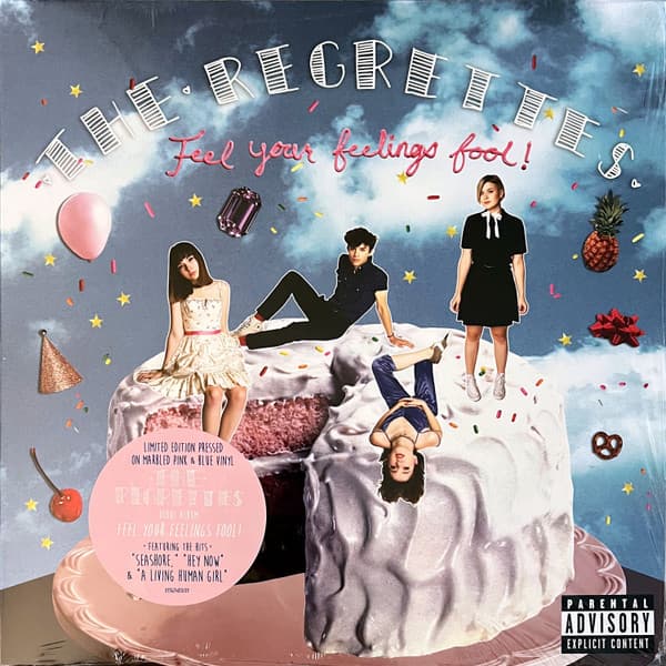 REGRETTES,THE – REGRETTES,THE – FEEL YOUR FEELINGS FOOL! (140 GR 12" CLRD-LTD.)