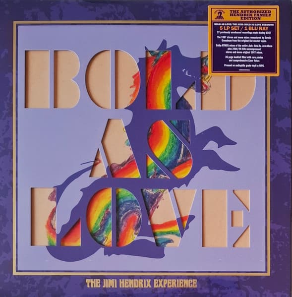JIMI HENDRIX EXPERIENCE – JIMI HENDRIX EXPERIENCE – BOLD AS LOVE